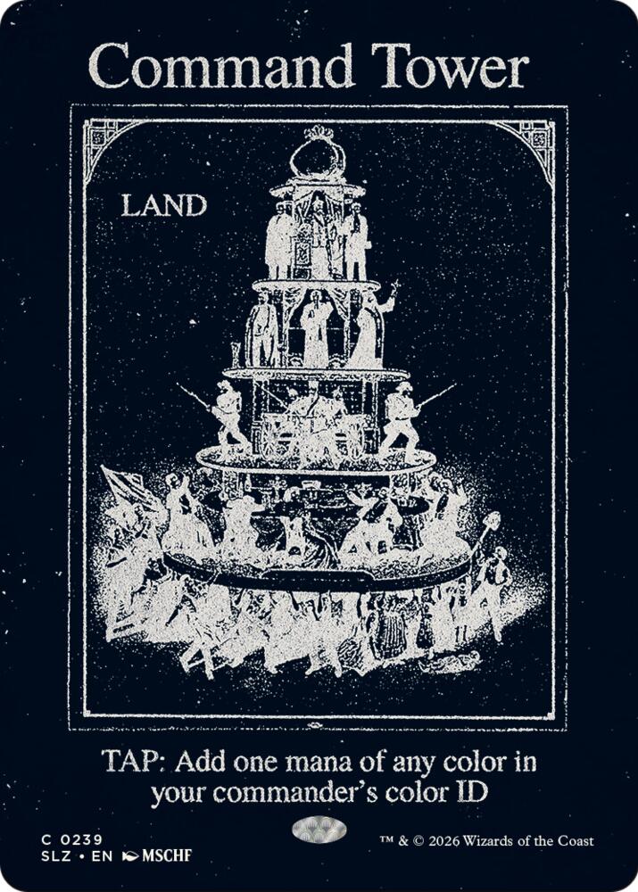 Command Tower (0239) - Secret Lair x MSCHF: The Zeta Set - Magic