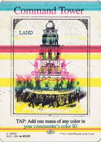 Command Tower (0360) - Magic: The Gathering Secret Lair x MSCHF: The Zeta Set trading card