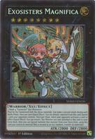 Exosisters Magnifica (Secret Rare) - Magnificent Monsters - YuGiOh