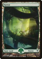 Forest (246) - Full Art - Zendikar - Magic: The Gathering