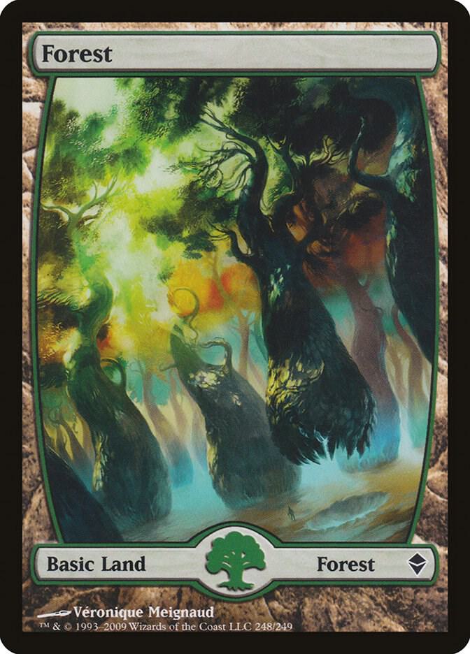 Forest (248) - Full Art - Zendikar - Magic: The Gathering