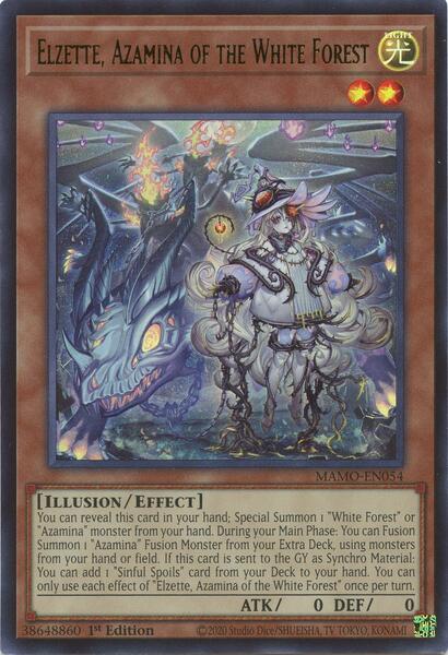 Elzette, Azamina of the White Forest - Magnificent Monsters