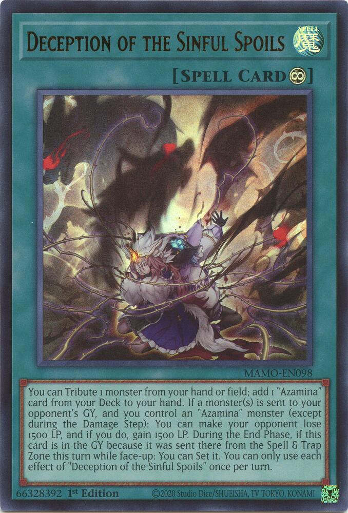 Deception of the Sinful Spoils