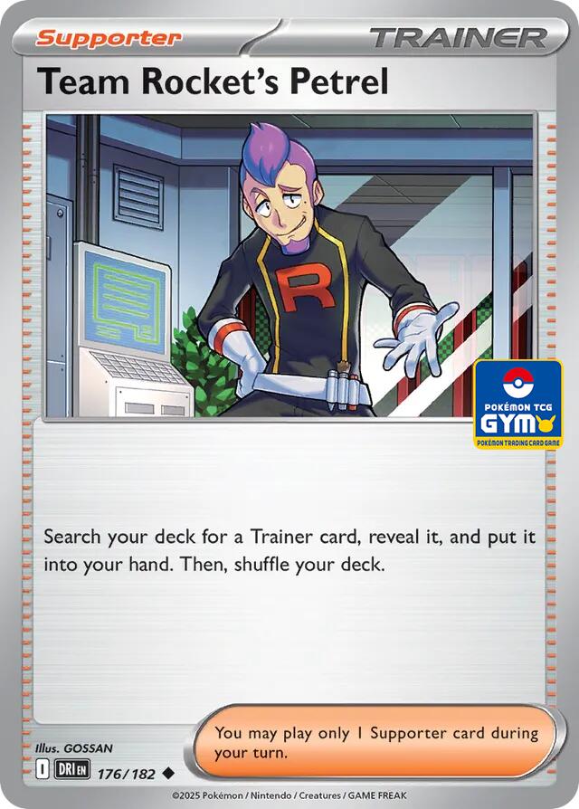 Team Rocket's Petrel, Southeast Asia Exclusives card number 176
