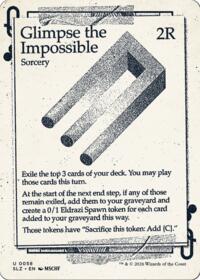 Glimpse the Impossible