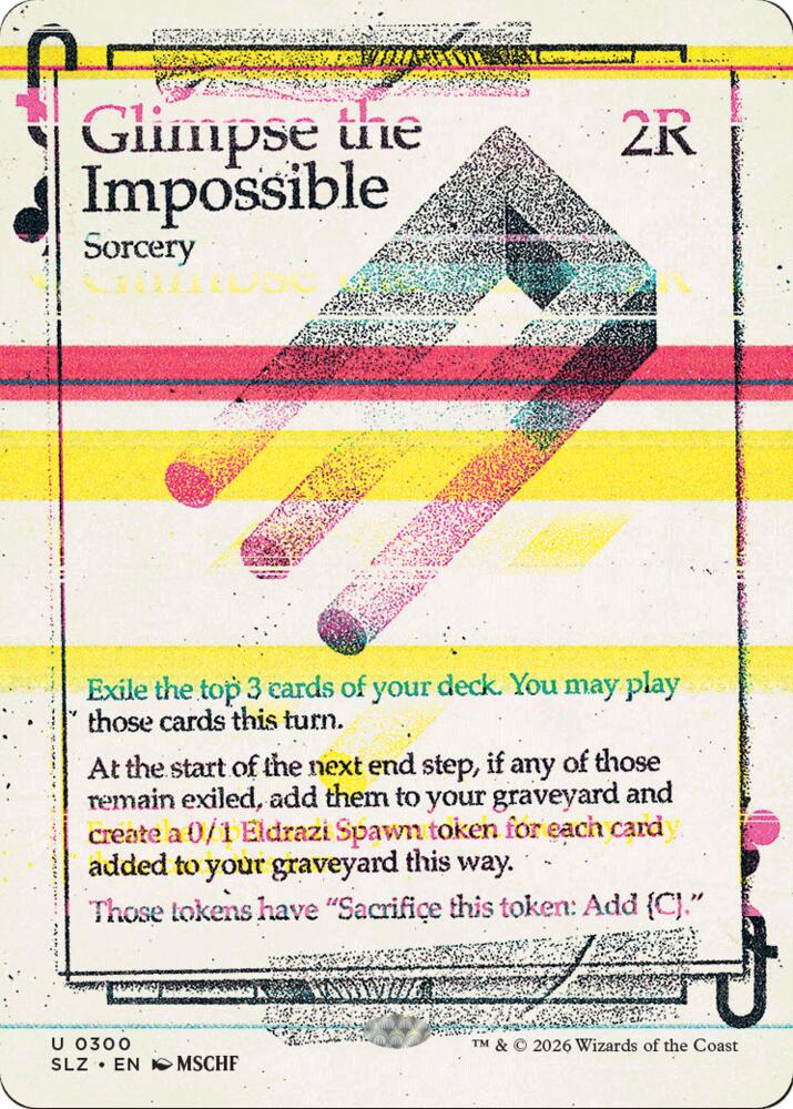 Glimpse the Impossible (0300) - Secret Lair x MSCHF: The Zeta Set