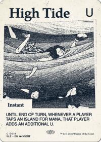High Tide (0018) - Magic: The Gathering Secret Lair x MSCHF: The Zeta Set trading card