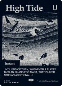 High Tide (0139) - Magic: The Gathering Secret Lair x MSCHF: The Zeta Set trading card