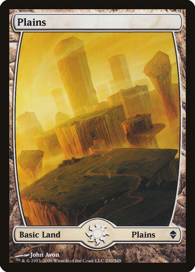 Plains (230) - Full Art - Zendikar - Magic: The Gathering