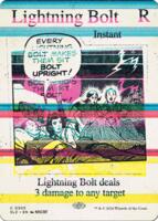 Lightning Bolt (0305) - Secret Lair x MSCHF: The Zeta Set - Magic