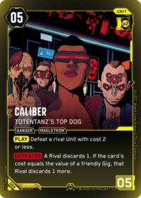 Caliber - Totentanz's Top Dog