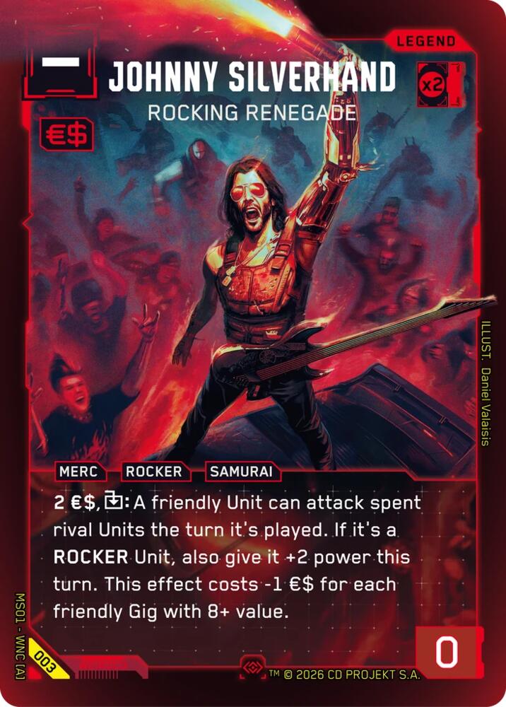 Johnny Silverhand - Rocking Renegade (Secret) - Welcome to Night
