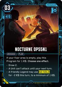 Nocturne OP55 N1 · Welcome to Night City - Retail