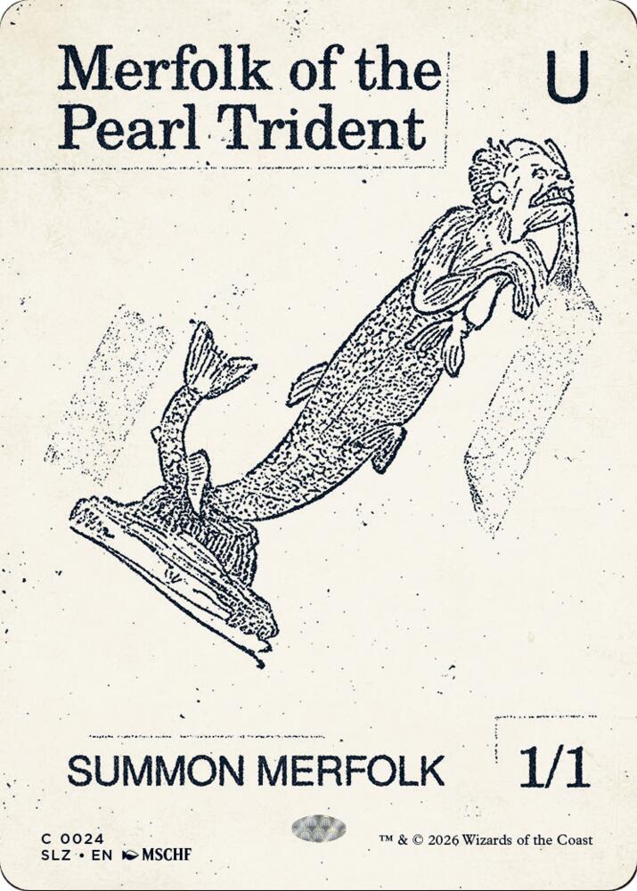 Merfolk of the Pearl Trident (0024) - Secret Lair x MSCHF: The