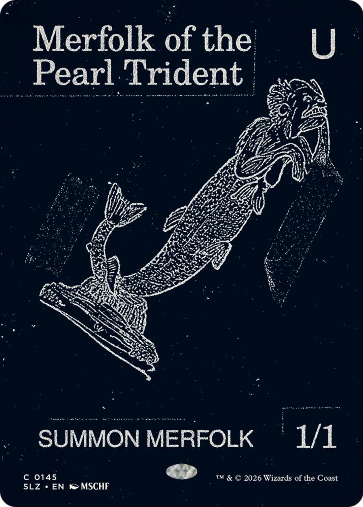 Merfolk of the Pearl Trident (0145) - Secret Lair x MSCHF: The