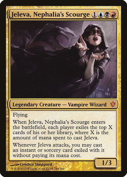 Jeleva, Nephalia's Scourge - Commander 2013 - Magic: The Gathering