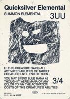 Quicksilver Elemental (0029) - Secret Lair x MSCHF: The Zeta Set