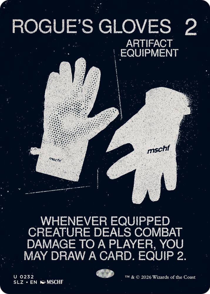 Rogue's Gloves (0232) - Secret Lair x MSCHF: The Zeta Set - Magic