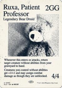 Ruxa, Patient Professor