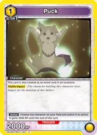 Puck (001) - Union Arena UE24BT: Re:ZERO -Starting Life in Another World- trading card