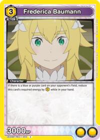 Frederica Baumann - Union Arena UE24BT: Re:ZERO -Starting Life in Another World- trading card