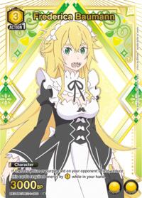 Frederica Baumann (C*) - Union Arena UE24BT: Re:ZERO -Starting Life in Another World- trading card
