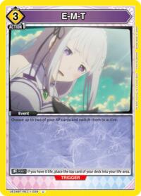 E-M-T - Union Arena UE24BT: Re:ZERO -Starting Life in Another World- trading card