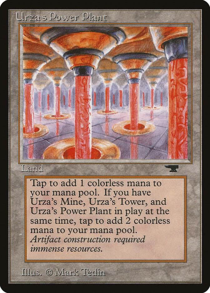 Urza's Power Plant (Columns) - Antiquities - Magic: The Gathering