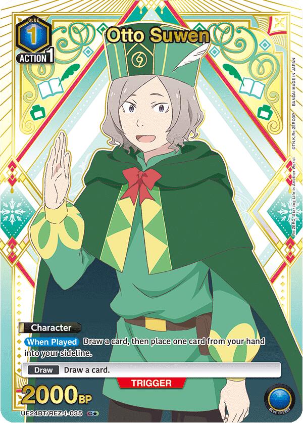 Otto Suwen (UE24BT: Re:ZERO -Starting Life in Another World-) — Union Arena card