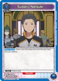 Subaru Natsuki (038) - Union Arena UE24BT: Re:ZERO -Starting Life in Another World- trading card