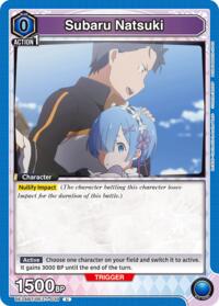 Subaru Natsuki (039) - Union Arena UE24BT: Re:ZERO -Starting Life in Another World- trading card