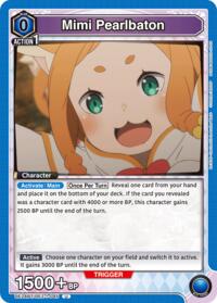 Mimi Pearlbaton - Union Arena UE24BT: Re:ZERO -Starting Life in Another World- trading card