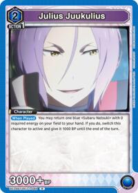 Julius Juukulius - Union Arena UE24BT: Re:ZERO -Starting Life in Another World- trading card