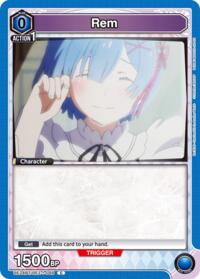Rem (048) - Union Arena UE24BT: Re:ZERO -Starting Life in Another World- trading card