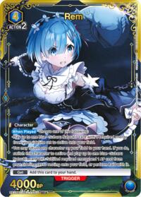 Rem (052) (SR*) - Union Arena UE24BT: Re:ZERO -Starting Life in Another World- trading card