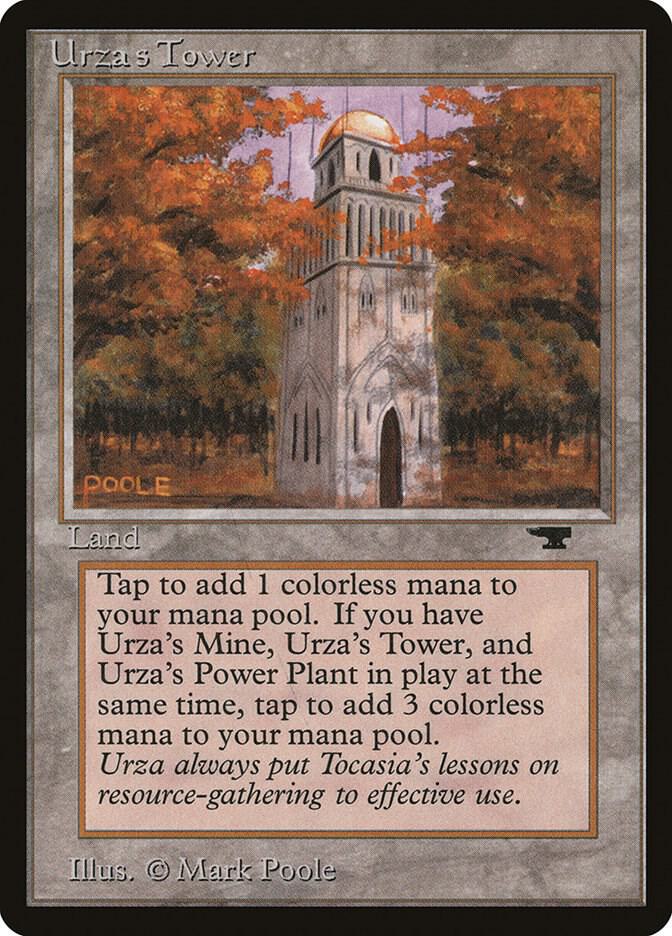 Urza's Tower (Forest) - Antiquities - Magic: The Gathering