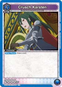 Crusch Karsten (056) - Union Arena UE24BT: Re:ZERO -Starting Life in Another World- trading card