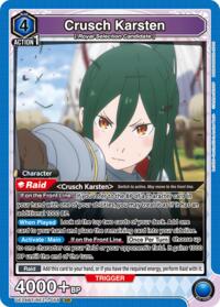 Crusch Karsten (058) - Union Arena UE24BT: Re:ZERO -Starting Life in Another World- trading card