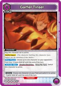 Garfiel Tinsel - Union Arena UE24BT: Re:ZERO -Starting Life in Another World- trading card