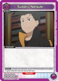 Subaru Natsuki (068) - Union Arena UE24BT: Re:ZERO -Starting Life in Another World- trading card