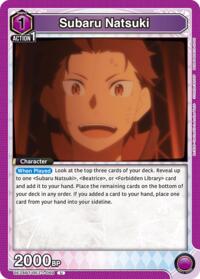 Subaru Natsuki (069) - Union Arena UE24BT: Re:ZERO -Starting Life in Another World- trading card