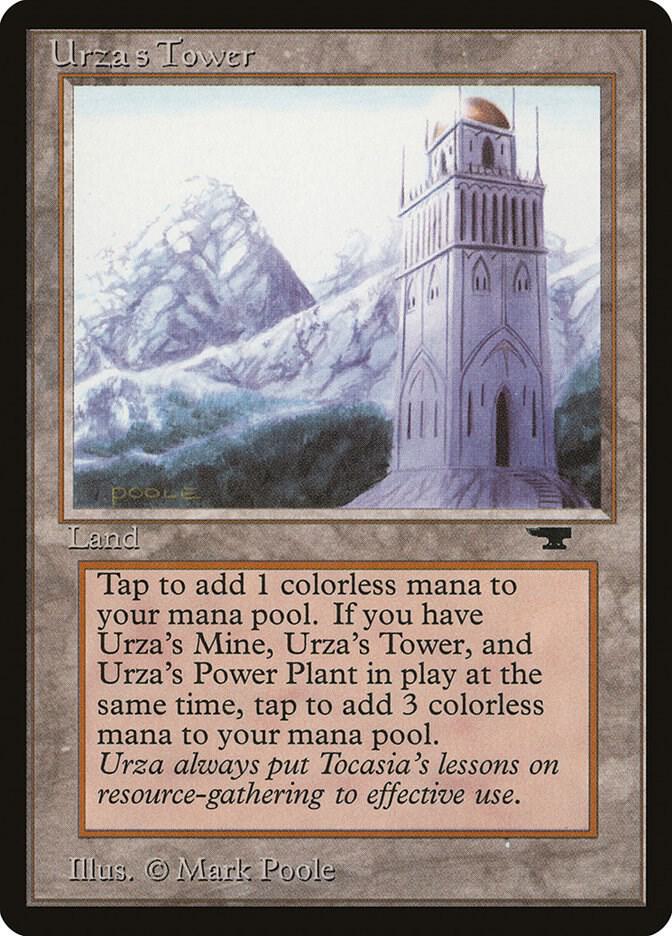 Urza's Tower ウルザの塔 foil 2枚セット Urza's Tower (Borderless