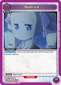 Beatrice (073) - Union Arena UE24BT: Re:ZERO -Starting Life in Another World- trading card