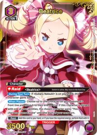 Beatrice (077) (SR*) - Union Arena UE24BT: Re:ZERO -Starting Life in Another World- trading card