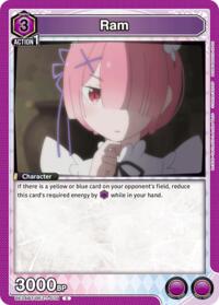 Ram (079) - Union Arena UE24BT: Re:ZERO -Starting Life in Another World- trading card