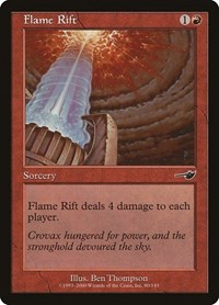 Flame Rift - Nemesis - Magic: The Gathering card