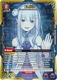 Emilia (089) (SR*) - Union Arena UE24BT: Re:ZERO -Starting Life in Another World- trading card