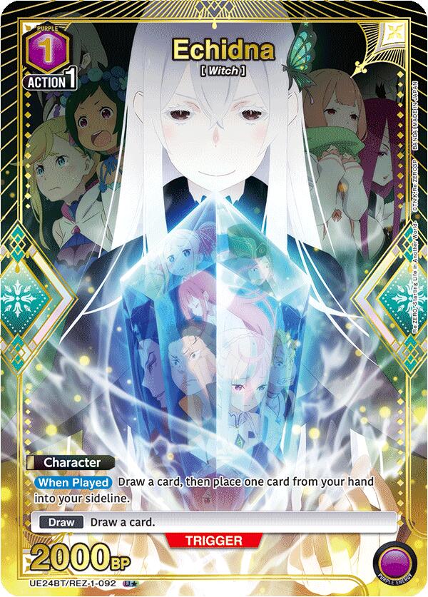 Echidna (092) (UE24BT: Re:ZERO -Starting Life in Another World-) — Union Arena card