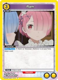 Ram (010) - Union Arena UE24ST: Re:ZERO -Starting Life in Another World- Starter Deck trading card