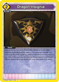 Dragon Insignia - Union Arena UE24ST: Re:ZERO -Starting Life in Another World- Starter Deck trading card